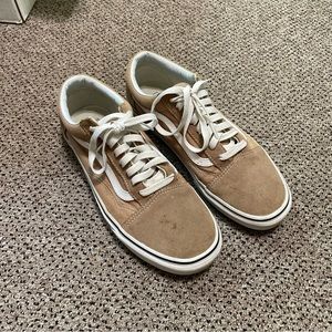 vans tan ua old skool size 9